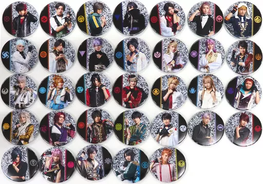 バッジ・ピンズ　全33種セット ランダム缶バッジ(ライブver.) 「ミュージカル『刀剣乱舞』～真剣乱舞祭2022～」