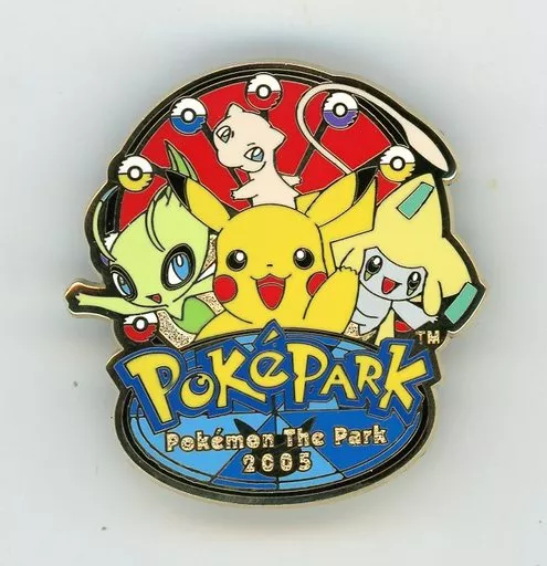 【未開封】PokéPark 2005 ピンズ ピカチュウ セレビィ ミュウ 駿河屋 - 【買取】セレビィ＆ミュウ＆ジラーチ＆ピカチュウ ピンズ