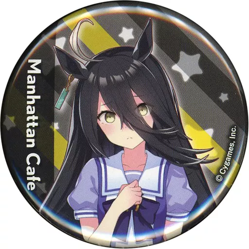 ウマ娘　韓国　AGF　2025　缶バッジ　マンハッタンカフェ ウマ娘 すくえあくる缶バッジ マンハッタンカフェ - メルカリ