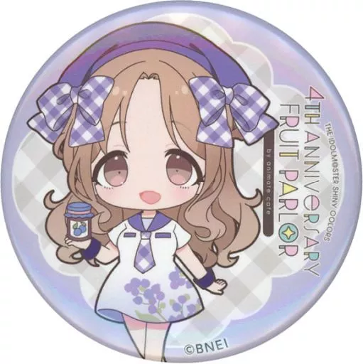 市川雛菜 「アイドルマスター シャイニーカラーズ 4TH ANNIVERSARY FRUIT PARLOR by animatecafe トレーディング缶バッジ フルーツパーラーver.(グループ1)」