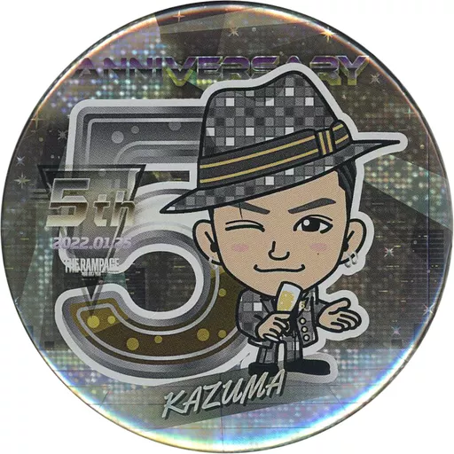 駿河屋 - 【買取】川村壱馬 75mm缶バッジ(プチキャラ 動きver.) THE