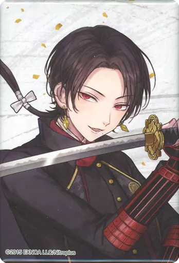 駿河屋 -<中古>加州清光 「刀剣乱舞-ONLINE- 五周年記念祝画スクエア缶