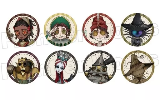 第五人格 dark×pop oz 使徒 缶バッジ 駿河屋 -<中古>全8種セット 「Identity V 第五人格 Dark×POP -OZ