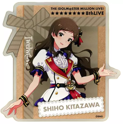 北沢志保(8thLIVE ver.) 公式プロデュースバッジ 「アイドルマスター ミリオンライブ!」
