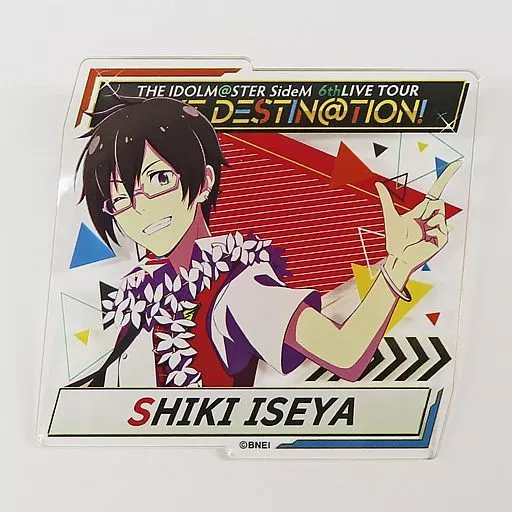 伊瀬谷四季 公式プロデュースバッジ 「THE IDOLM＠STER SideM 6thLIVE TOUR ～NEXT DESTIN＠TION!～」