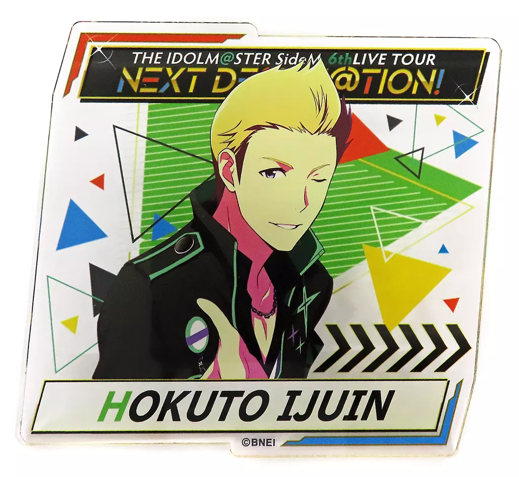 伊集院北斗 公式プロデュースバッジ 「THE IDOLM＠STER SideM 6thLIVE TOUR ～NEXT DESTIN＠TION!～」