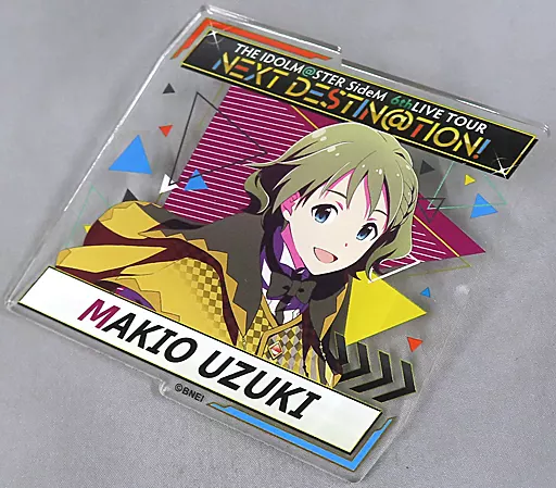 卯月巻緒 公式プロデュースバッジ 「THE IDOLM＠STER SideM 6thLIVE TOUR ～NEXT DESTIN＠TION!～」