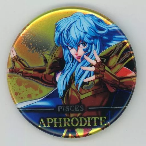 聖闘士星矢/アフロディーテ/缶バッジ 駿河屋 -<中古>アフロディーテ 「S聖闘士星矢 冥王復活 トレーディング