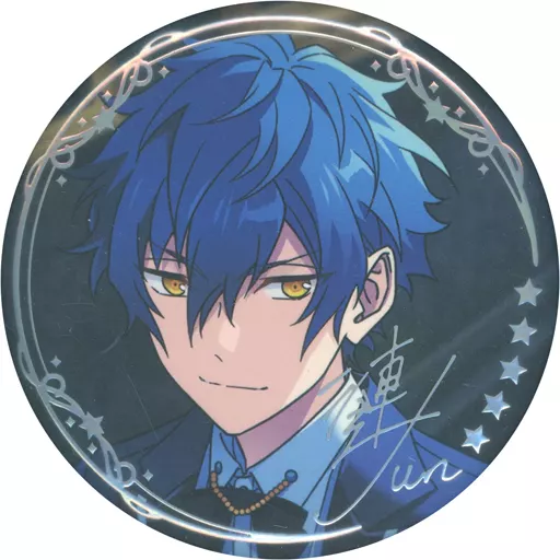 あんスタ ジュン 5周年缶バッジ 新品☆あんスタ【漣ジュン】5周年☆キャラバッジコレクション☆缶