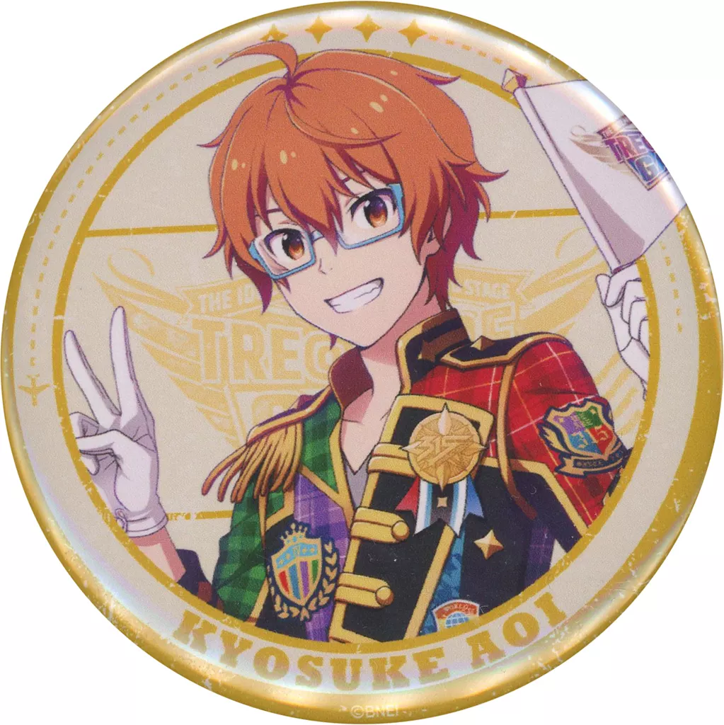 蒼井享介 公式スタンド缶バッジ 「THE IDOLM＠STER SideM 4th STAGE ～TRE＠SURE GATE～」