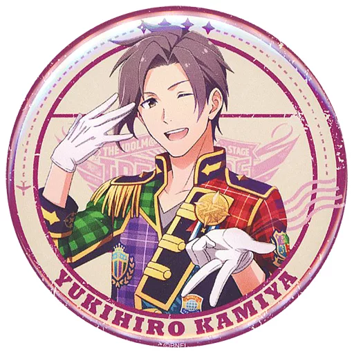神谷幸広 公式スタンド缶バッジ 「THE IDOLM＠STER SideM 4th STAGE ～TRE＠SURE GATE～」