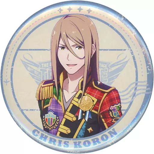 古論クリス 公式スタンド缶バッジ 「THE IDOLM＠STER SideM 4th STAGE ～TRE＠SURE GATE～」