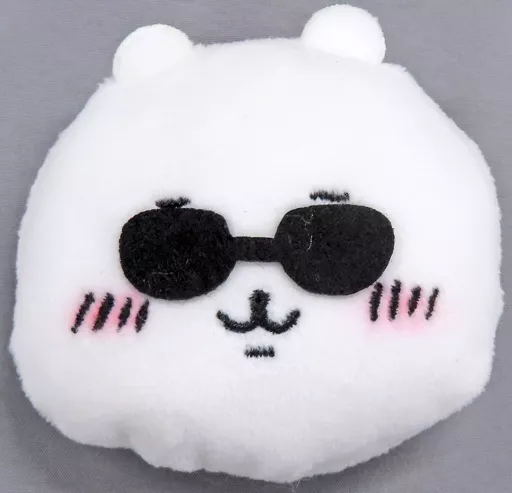 バッジ・ピンズ　ちいかわ(サングラス) なかよしぬいぐるみバッジ 「ちいかわステーション in いちばんプラザ東京駅」 対象商品購入特典