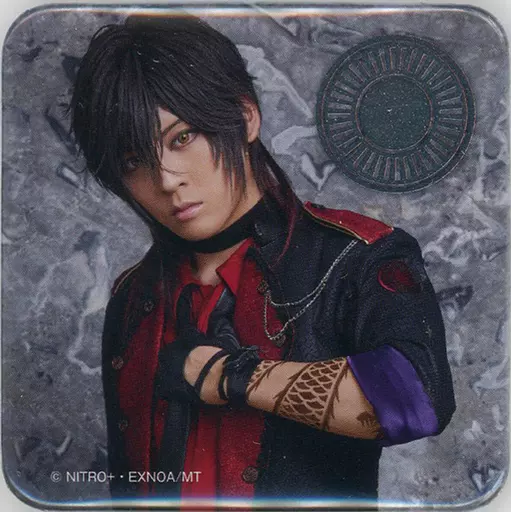 ミュージカル刀剣乱舞 刀ミュ大倶利伽羅 牧島輝 缶バッチ 伊達双騎 牧島です！ ミュージカル『刀剣乱舞』 鶴丸国永 大倶利伽羅 双騎出陣