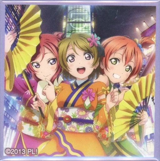 ラブライブ 西木野真姫 星空凛 小泉花陽 色紙 メイド ラブライブ！× PACIFIC』から、星空 凛、西木野真姫、小泉花陽の1年生