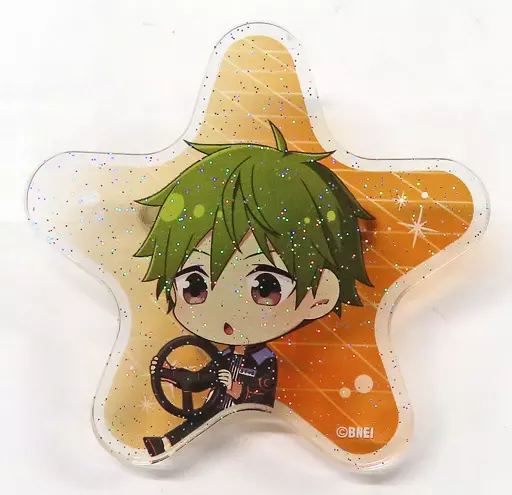 秋山隼人 トレーディングラメ入りバッジ 「アイドルマスター SideM in JOYPOLIS カーニバルゲーム」 大当たり景品