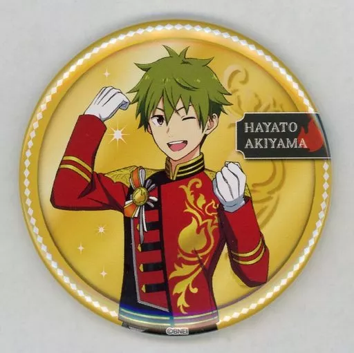 秋山隼人 「THE IDOLM＠STER SideM PM 315 BE＠T OF PASSION FESTIVAL!!! 公式トレーディング缶バッジ フィジカル」