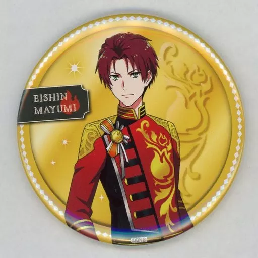 眉見鋭心 「THE IDOLM＠STER SideM PM 315 BE＠T OF PASSION FESTIVAL!!! 公式トレーディング缶バッジ フィジカル」