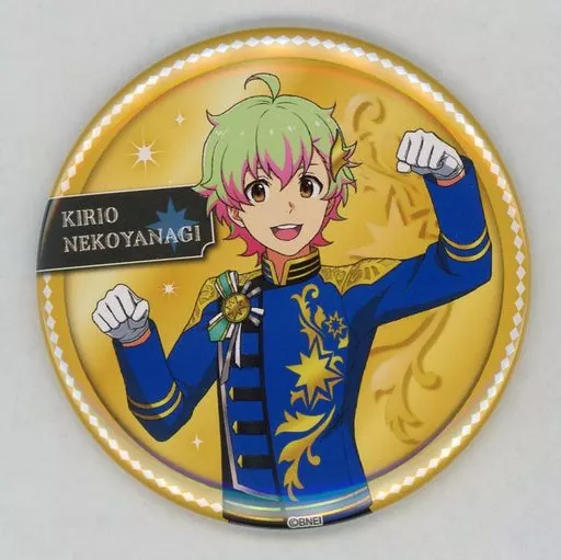 猫柳キリオ 「THE IDOLM＠STER SideM PM 315 BE＠T OF PASSION FESTIVAL!!! 公式トレーディング缶バッジ インテリ」