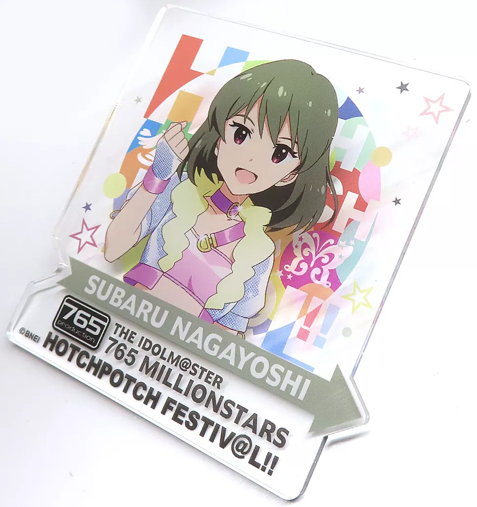 永吉昴 公式プロデュースバッジ 「THE IDOLM＠STER 765 MILLIONSTARS HOTCHPOTCH FESTIV＠L!!」