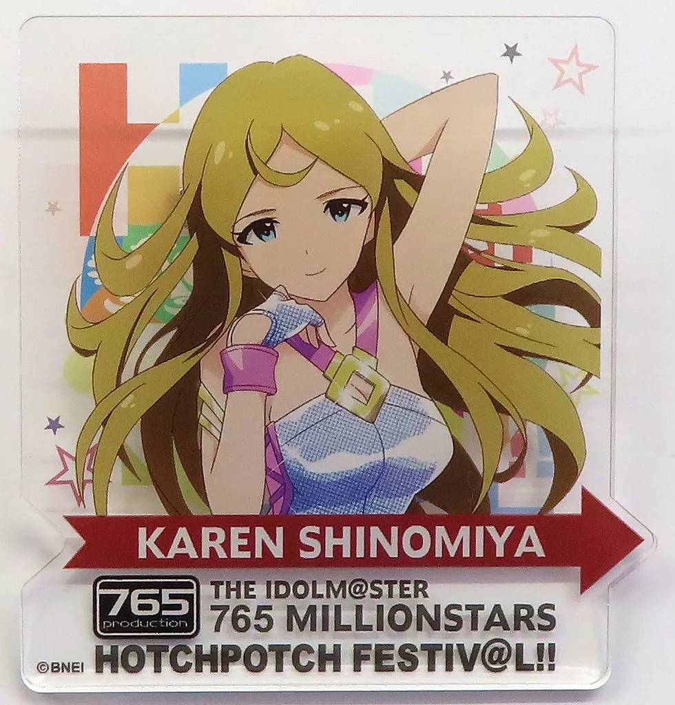 篠宮可憐 公式プロデュースバッジ 「THE IDOLM＠STER 765 MILLIONSTARS HOTCHPOTCH FESTIV＠L!!」