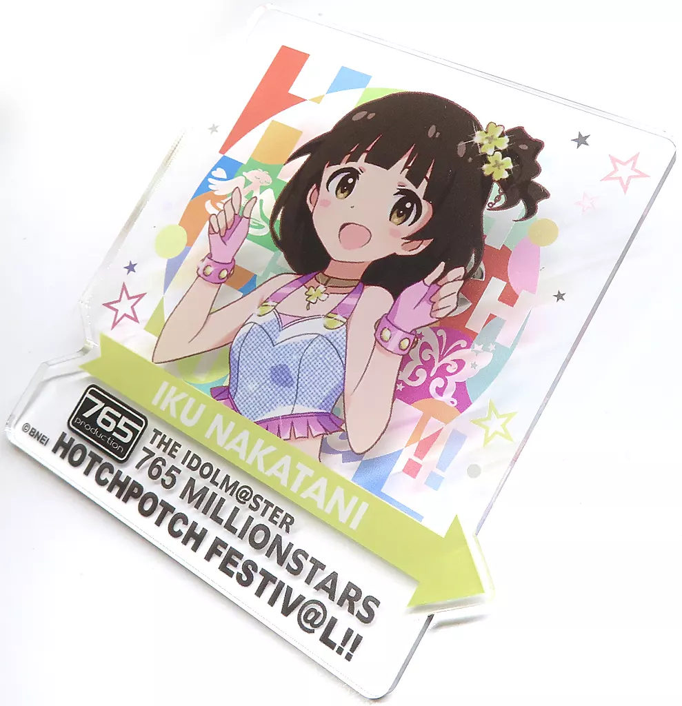 中谷育 公式プロデュースバッジ 「THE IDOLM＠STER 765 MILLIONSTARS HOTCHPOTCH FESTIV＠L!!」
