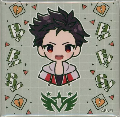 木村龍 スクエア缶バッジ 「DMMスクラッチ! アイドルマスター SideM 【あにちゃ～む】」 D-11賞