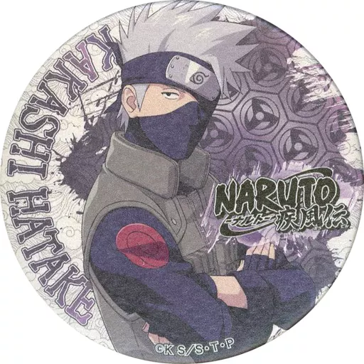 はたけカカシ 和紙缶バッジ はたけカカシ】NARUTO-ナルト- 疾風伝 トレーディング和紙風缶バッジ
