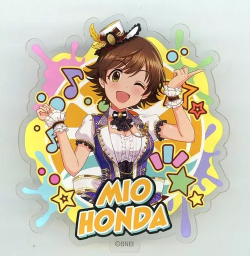 本田未央(ポジティブパッション ver.) リアルロープレ開催記念商品 公式プロデュースバッジ 「アイドルマスター シンデレラガールズ」