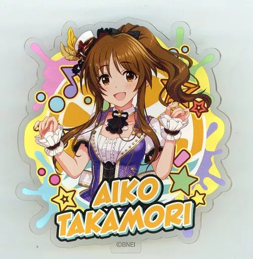 高森藍子(ポジティブパッション ver.) リアルロープレ開催記念商品 公式プロデュースバッジ 「アイドルマスター シンデレラガールズ」