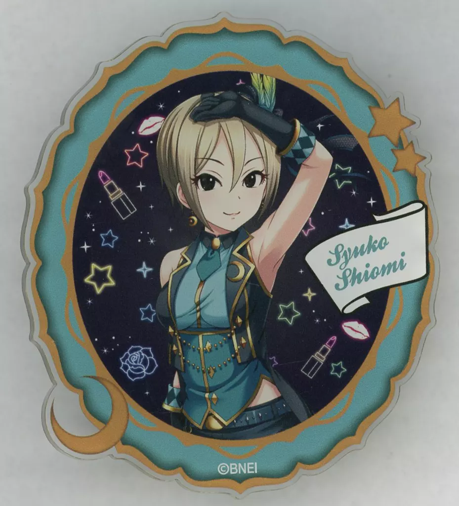 塩見周子(LiPPS ver.) リアルロープレ開催記念商品 公式プロデュースバッジ 「アイドルマスター シンデレラガールズ」