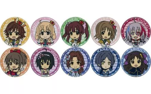 全10種セット 「アイドルマスター シンデレラガールズ トレーディング缶バッジ Vol.3」