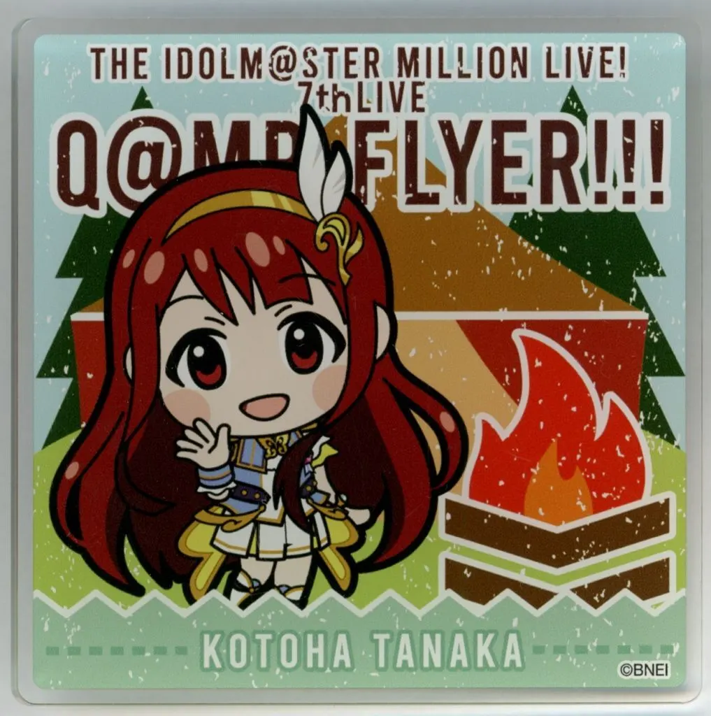 田中琴葉(7thLIVE Ver.) 公式プロデュースバッジ 「THE IDOLM＠STER MILLION LIVE! 7thLIVE Q＠MP FLYER!!!」