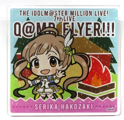 箱崎星梨花(7thLIVE Ver.) 公式プロデュースバッジ 「THE IDOLM＠STER MILLION LIVE! 7thLIVE Q＠MP FLYER!!!」