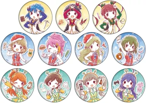 全11種セット 「アイドルマスター ミリオンライブ! 缶バッジ 第3弾 グラフアートデザイン」