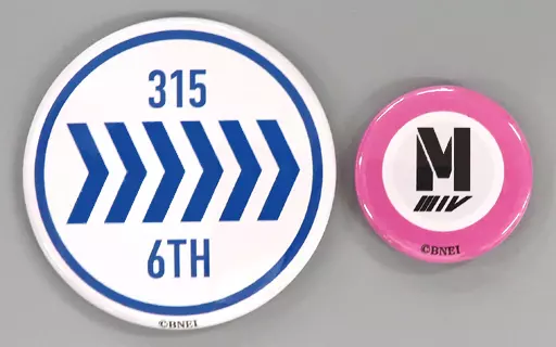 硲道夫 公式オリジナル衣装缶バッジセット 「THE IDOLM＠STER SideM 6thLIVE TOUR NEXT DESTIN＠TION!」