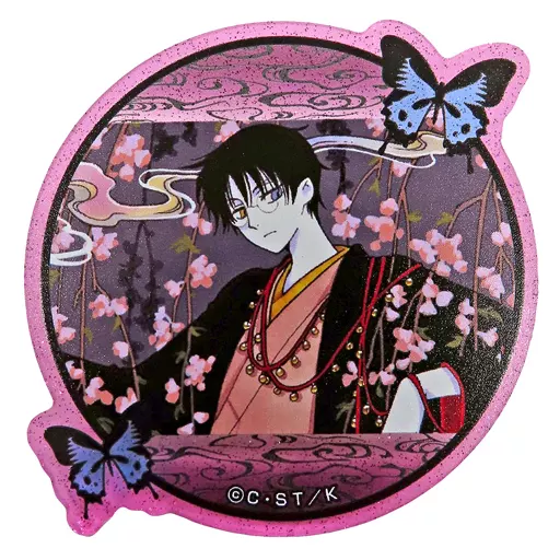 xxxHOLiC くじメイト E賞 ラメアクリルバッジ 四月一日君尋 未開封 xxxHOLiC くじメイト E賞 ラメアクリルバッジ 四月一日君尋 未開封