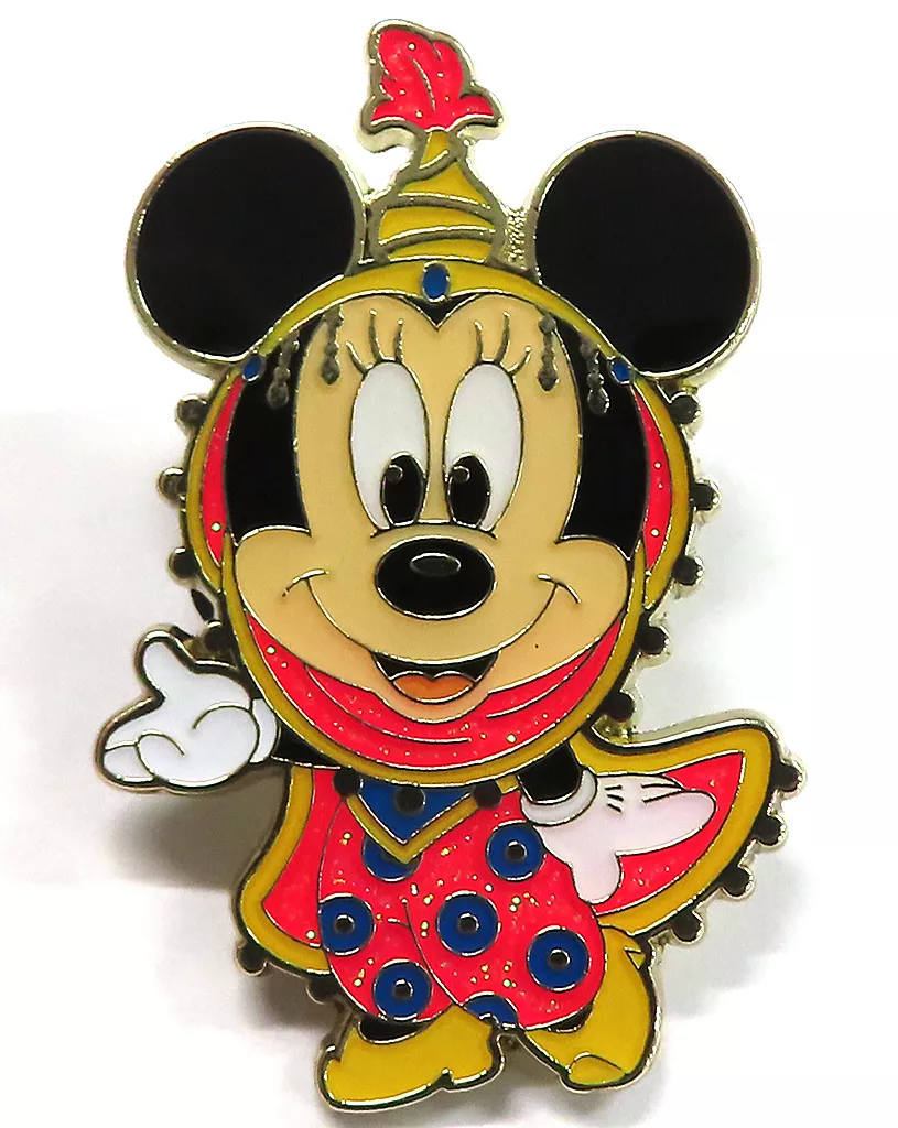 バッジ・ピンズ ミニーマウス(アラビア) ピンバッジ 「ディズニー」 東京ディズニーシー限定 アブーズ・バザール ゲーム景品