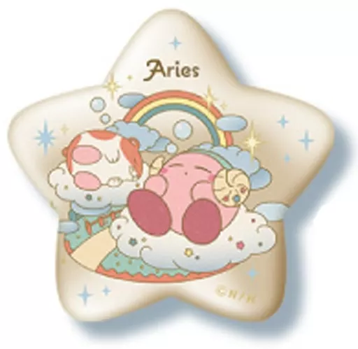 おひつじ座 「星のカービィ KIRBY ホロスコープ・コレクション キラキラスターカンバッジコレクション」