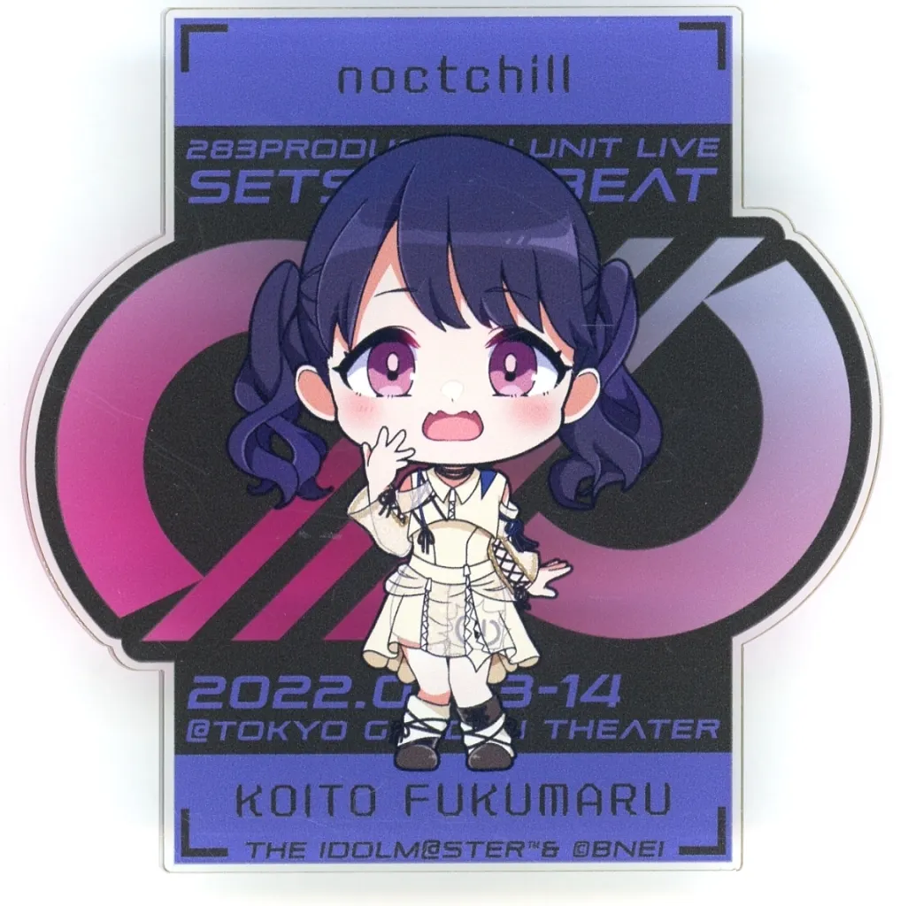 福丸小糸(SETSUNA BEAT ver.) 公式プロデュースバッジ 「アイドルマスター シャイニーカラーズ」