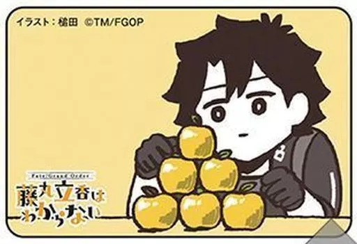 藤丸立香 「Fate/Grand Order 藤丸立香はわからない 槌田イラスト トレーディング缶バッジ 第2弾」