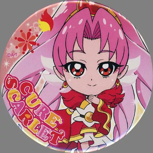 駿河屋 -<中古>キュアスカーレット プリポップ♪ ドでか缶バッジ 「Go