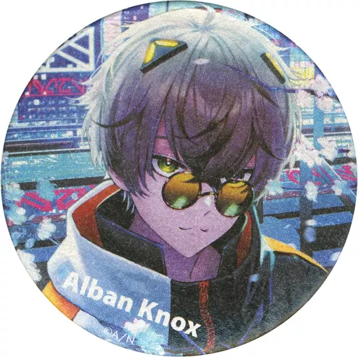 にじさんじEN Sakura bloom 缶バッジ アルバーンノックス 駿河屋 -<中古>アルバーン・ノックス 「バーチャルYouTuber にじさんじ