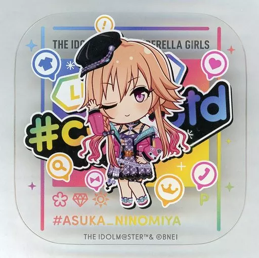 二宮飛鳥(LIKE4LIVE #cg_ootd ver.) 公式プロデュースバッジ 「アイドルマスター シンデレラガールズ」