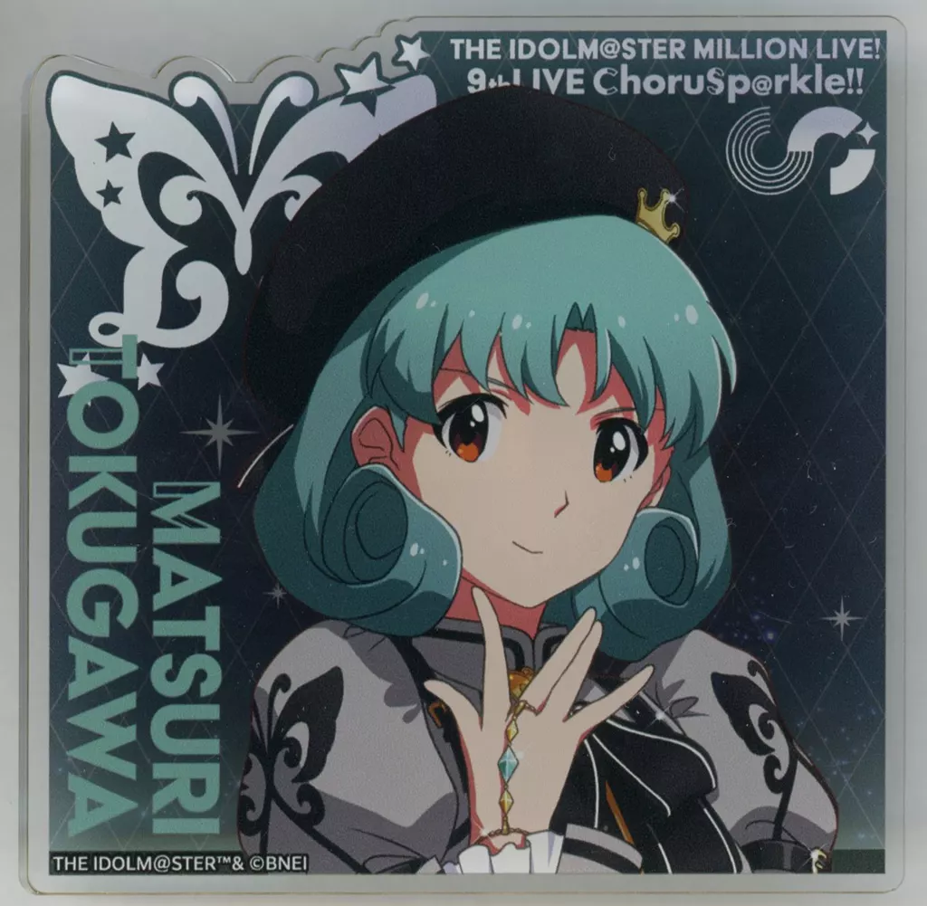 徳川まつり(9thLIVE ver.) 公式プロデュースバッジ 「アイドルマスター ミリオンライブ!」
