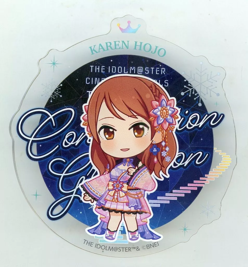 北条加蓮(Constellation Gradation ver.) 公式プロデュースバッジ 「アイドルマスター シンデレラガールズ」