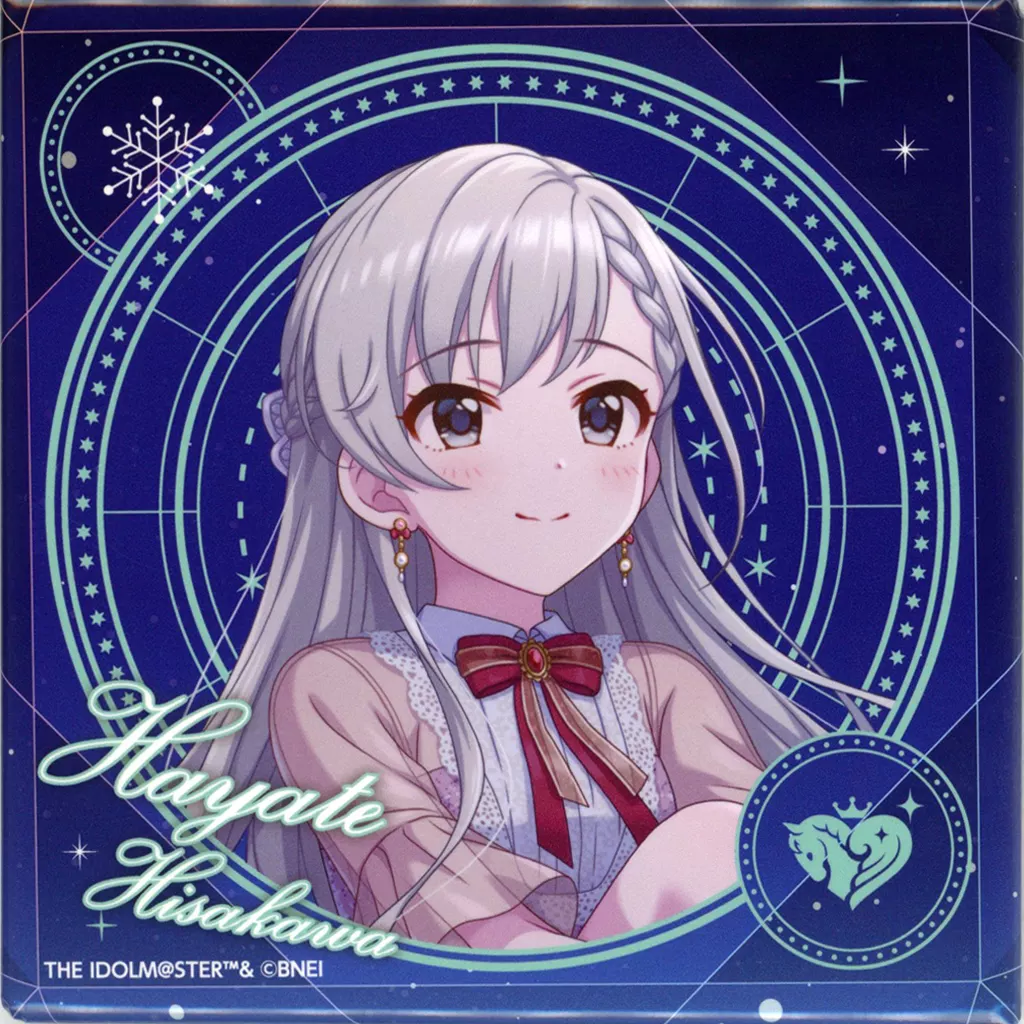 久川颯(Constellation Gradation ver.) 公式ビッグスクエア缶バッジ 「アイドルマスター シンデレラガールズ」
