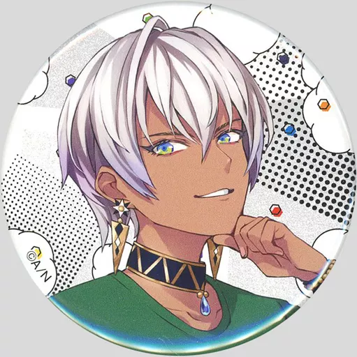 イブラヒム 缶バッジ イブラヒム 缶バッジ DMMスクラッチ にじさんじ 第五弾 E-14