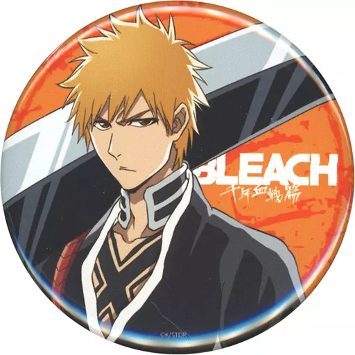 黒崎一護 BLEACH 千年血戦篇×cookpadLive cafe 缶バッジ 駿河屋 -<中古>黒崎一護 「BLEACH -ブリーチ- 千年血戦篇×cookpadLive