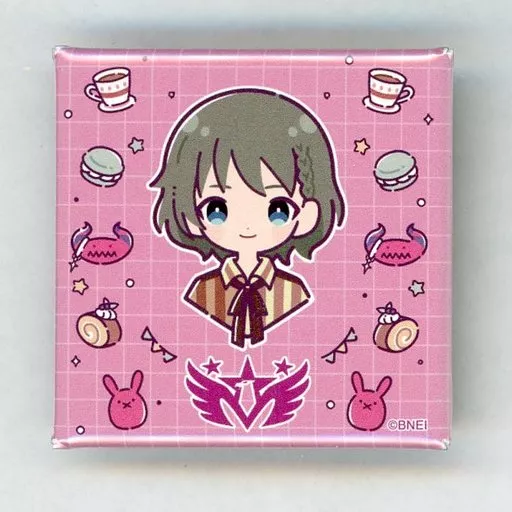 卯月巻緒 スクエア缶バッジ 「DMMスクラッチ! アイドルマスター SideM 【あにちゃ～む】 第二弾」 D-8賞